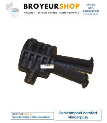 GA200131 vlinderplug
GA200131 Befestigungskit 
geschikt voor de w40 sanicompact comfort
vlinderplug GA200131 10SE-96856
