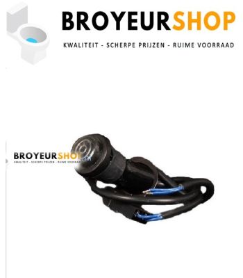Drukknop van Wc broyeur Cer broyeur met stroomdraad en koppelstuk