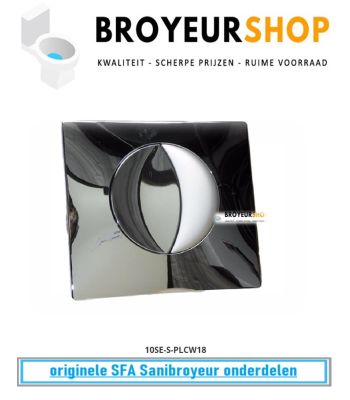 10SE-S-PLCW18 Sanicombi bedieningspaneel
10SE-S-PLCW18 Sanicombi bedieningspaneel mat/chroom+plaat+schroeven