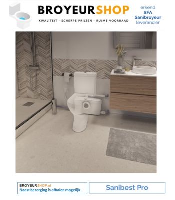 Sanibest PRO B3PRO www.broyeurshop.nl