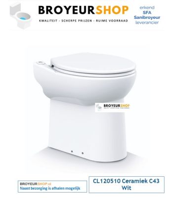 CL120510 Ceramiek C43 Wit.
