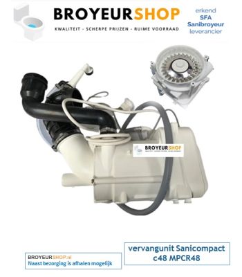 vervangunit Sanicompact c48 MPCR48