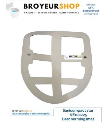 Sanibroyeur NE100225 Beschermingsmat