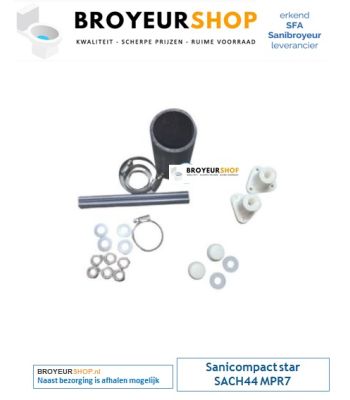 SACH44 Installatie kit Sanicompact Star 