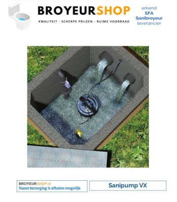 Sanipump VX T (Sanifos 1300)
