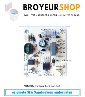 AC120112 Sanibroyeur printplaat