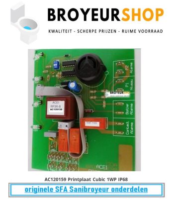 Printplaat AC120159 Printplaat Cubic 1WP IP68