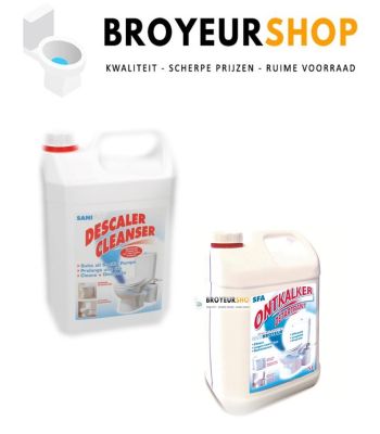 Ontkalker / reinigingsmiddel  5 liter