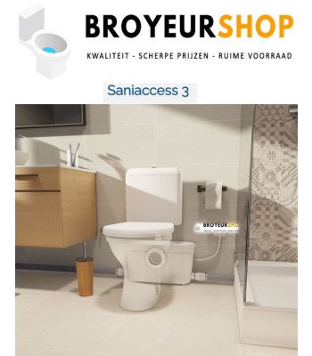 Sanibroyeur Saniaccess 3