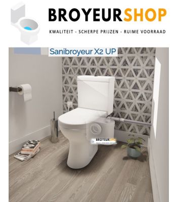 Sanibroyeur X2 UP SXUPSTD