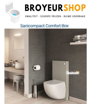 Sanibroyeur Sanicompact Comfort Box (grijs)
grijs  C72LVCPLUSAGNL
