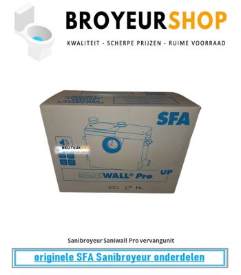 Sanibroyeur Sanibroyeur Saniwall pro vervang-unit