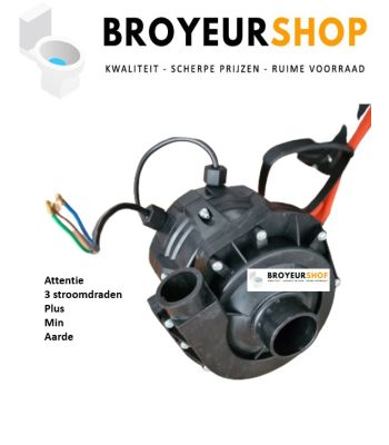 WC Broyeur motor incl vermaler CX100