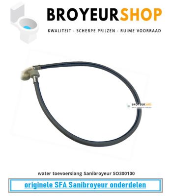 Water toevoerslang SO300100
Vervangende water toevoerslang voor Sanicompact star.
Wasseranschlußschlauch star
Artikelnummer 26