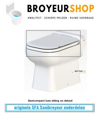 CA500100 toiletzitting luxe