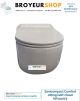 Sanibroyeur Sanicompact Comfort zitting kunststof NP101075