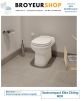 SED100120 WC-zitting Sanicompact Elite C6 wit Soft-Close