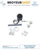 SACH44 Installatie kit Sanicompact Star 